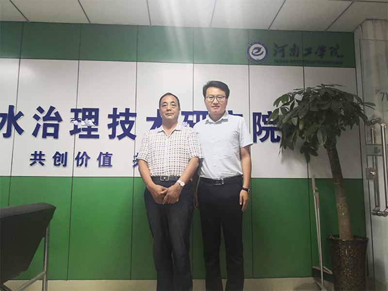 甘肅某羊業上市公司蒞臨新鄉綠豐環?？疾靺⒂^