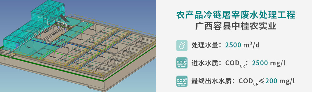 廣西容縣中桂農實業(yè)冷鏈廢水處理工程_01